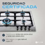 Parrilla a Gas Empotrable 4 Quemadores Acero Inoxidable | Lund 4 | FLINE - Image 6